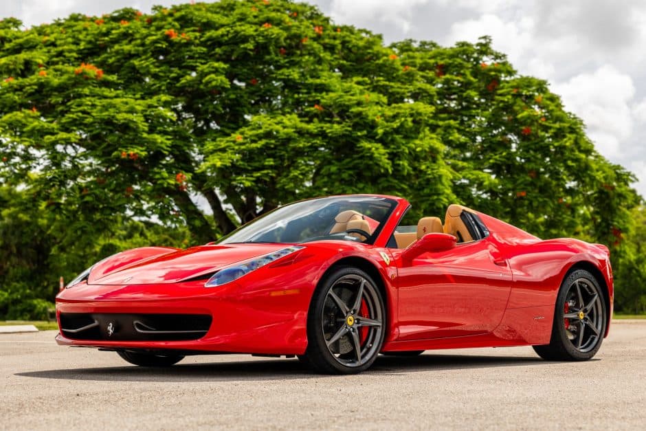 2013 Ferrari 458 sold for $230,000