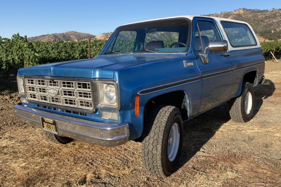 1978 Chevrolet K5 Blazer 1973-1991 sold for $9,000