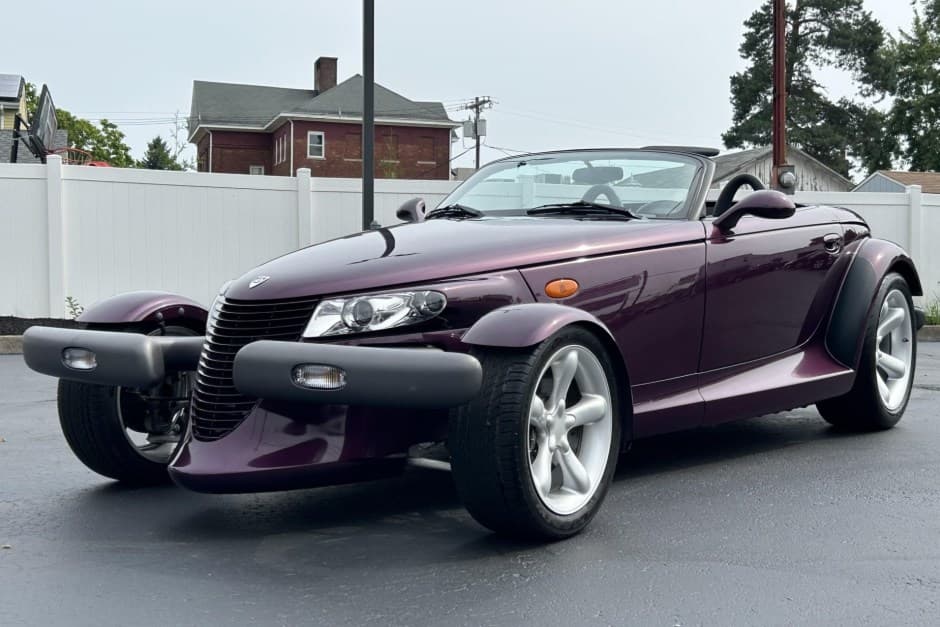 1999 Plymouth Prowler sold for $28,000