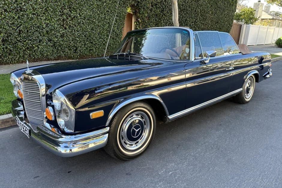 1969 Mercedes-Benz W111 Coupe & Cabriolet sold for $98,260