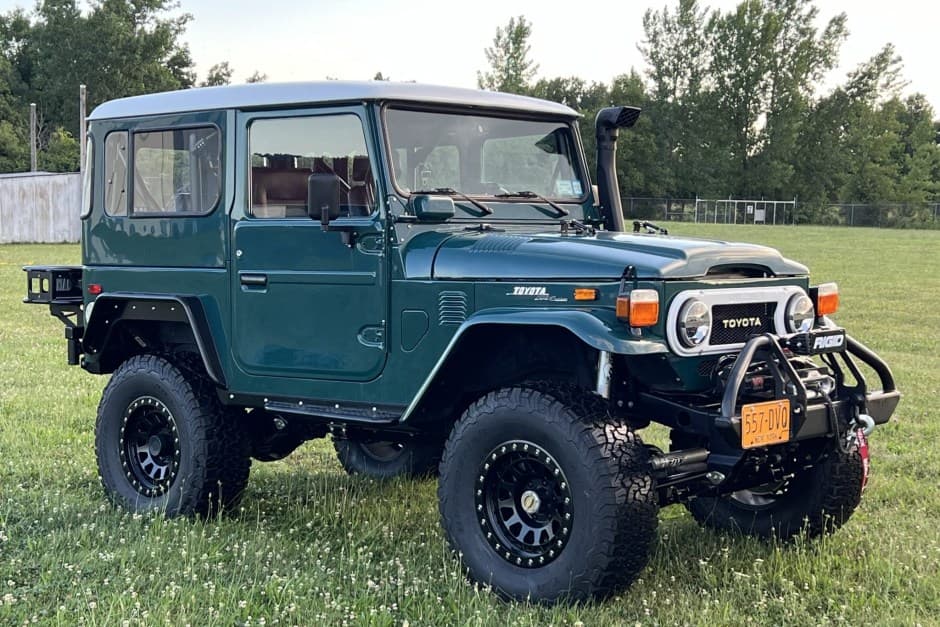 1973 Toyota Land Cruiser FJ40 sold for $57,500