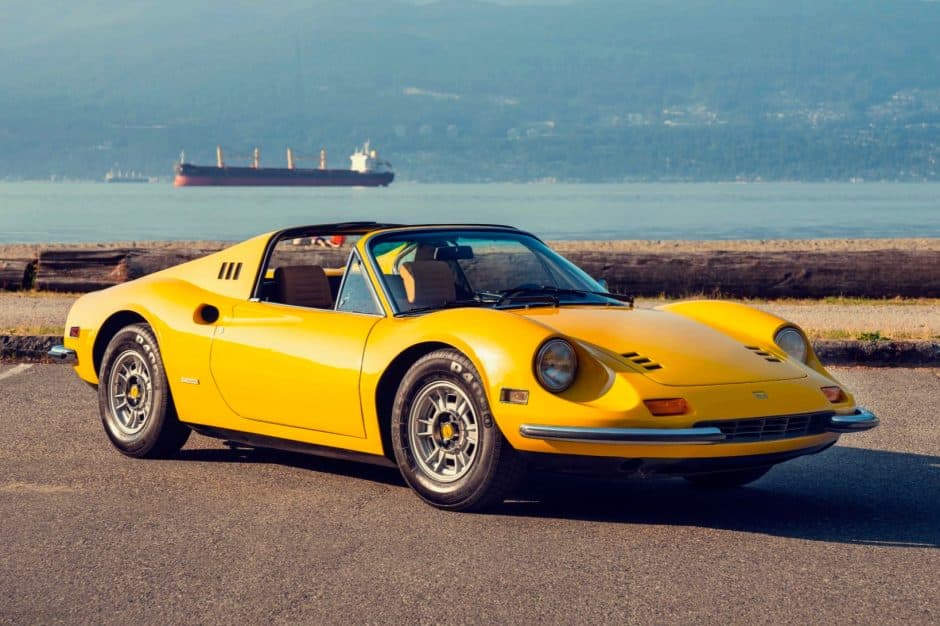 1974 Ferrari Dino sold for $269,000