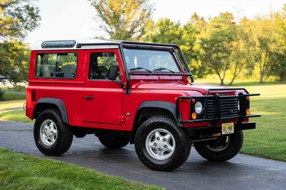 1997 Land Rover Defender 90 NAS sold for $81,500