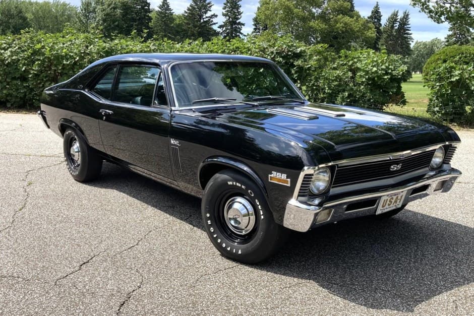1970 Chevrolet Nova sold for $75,000