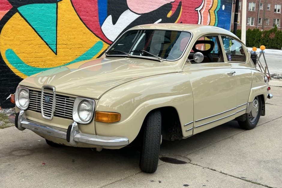 1970 Saab 96 sold for $10,500