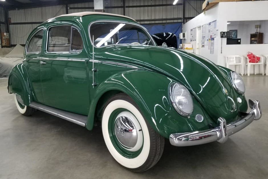 1954 Volkswagen Beetle (Oval Window) sold for $36,000