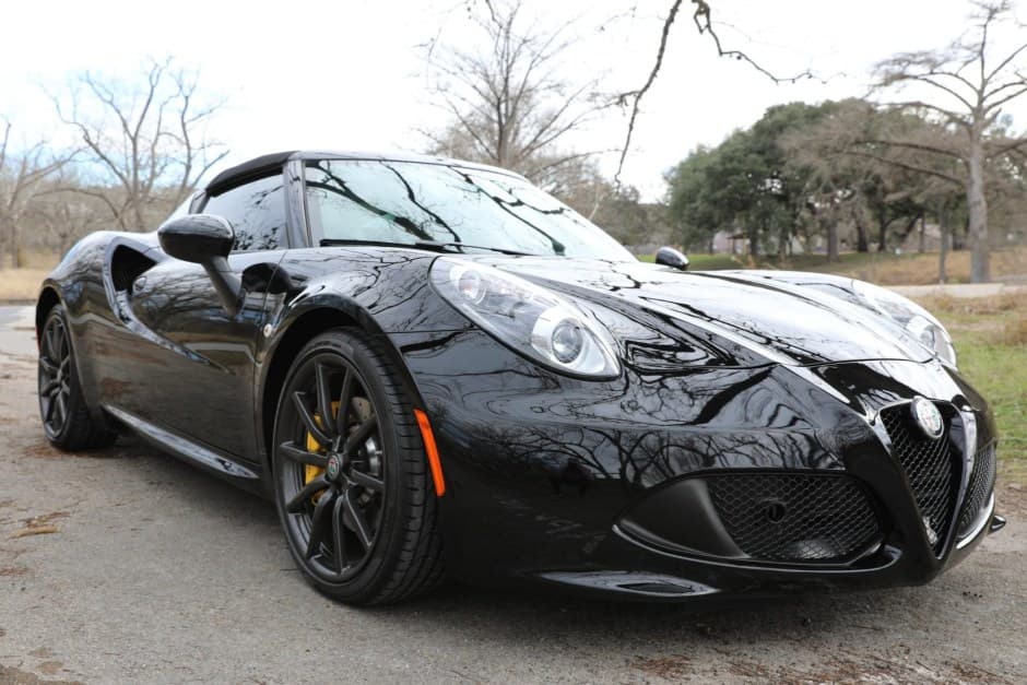 2019 Alfa Romeo 4C sold for $68,000