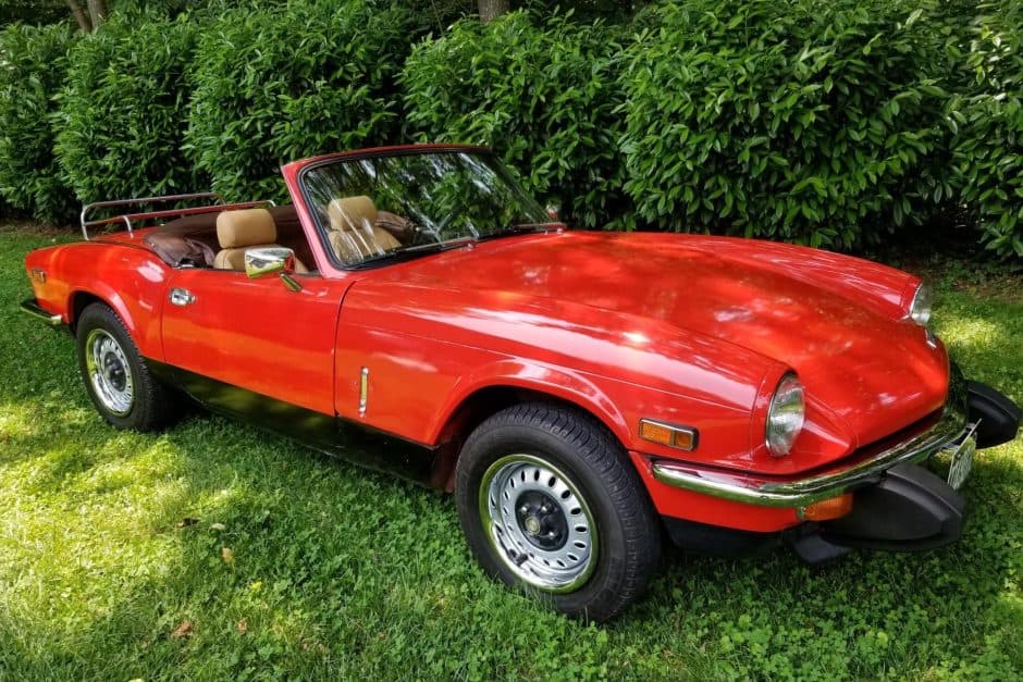 1974 Triumph Spitfire sold for $6,800