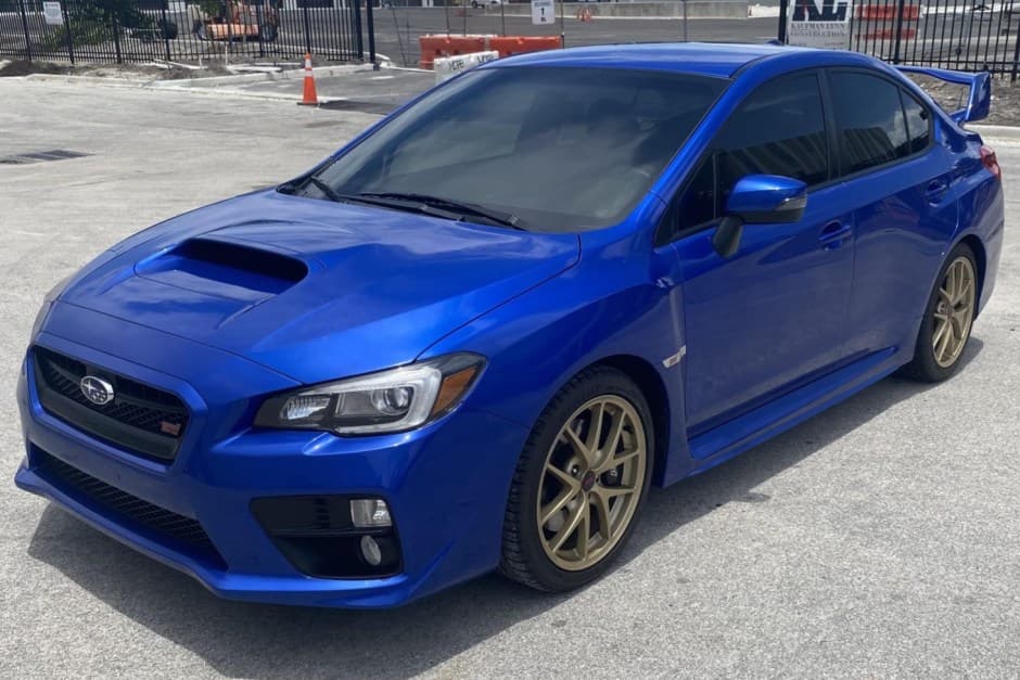 2015 Subaru WRX STi sold for $30,250