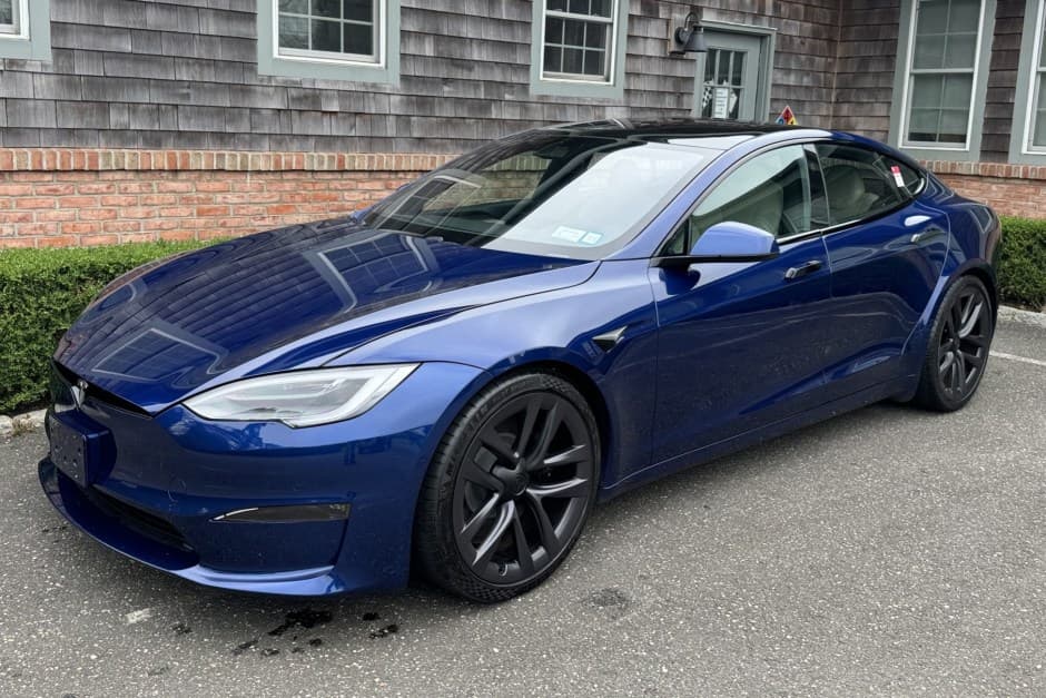 2021 Tesla  sold for $67,555