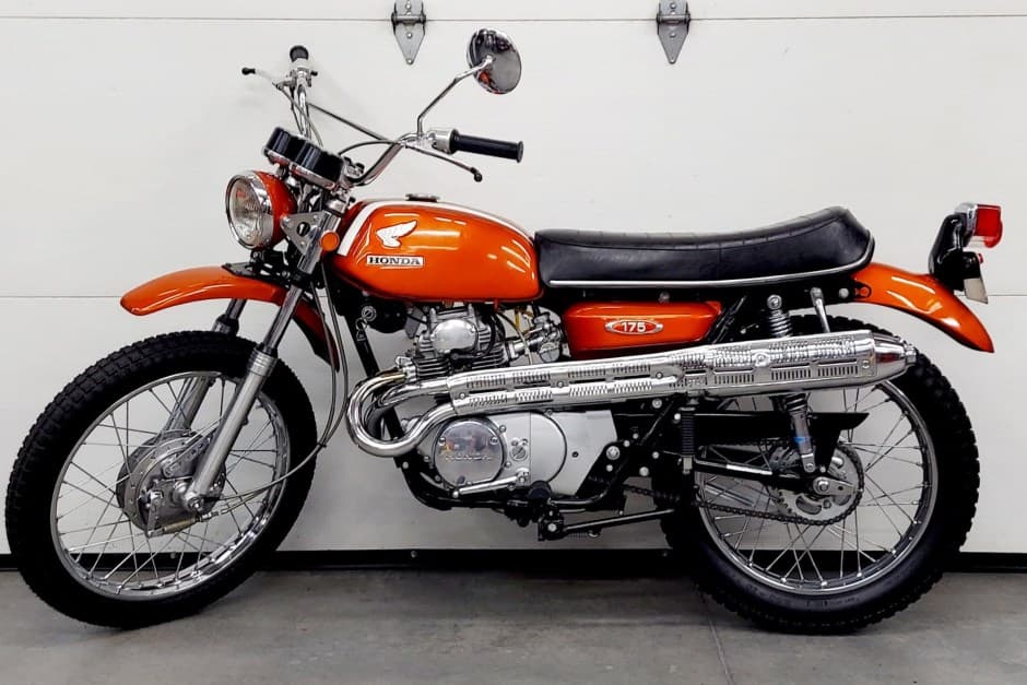 1970 Honda CB175 & CL175 sold for $5,400
