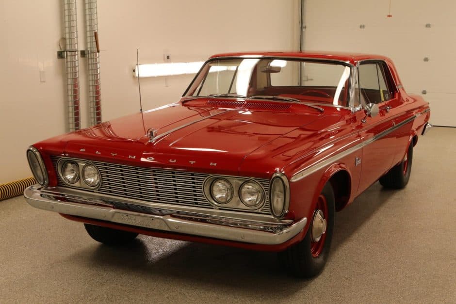 1963 Plymouth Belvedere sold for $58,500