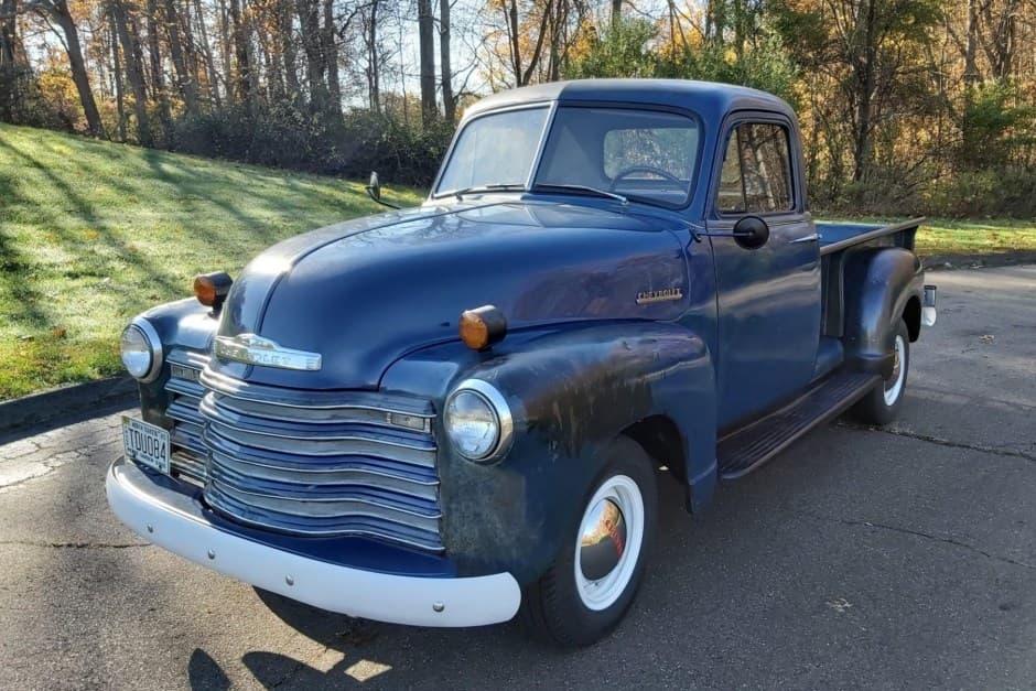 1952 Chevrolet Advance Design Pickup (1947-1955) sold for $15,500