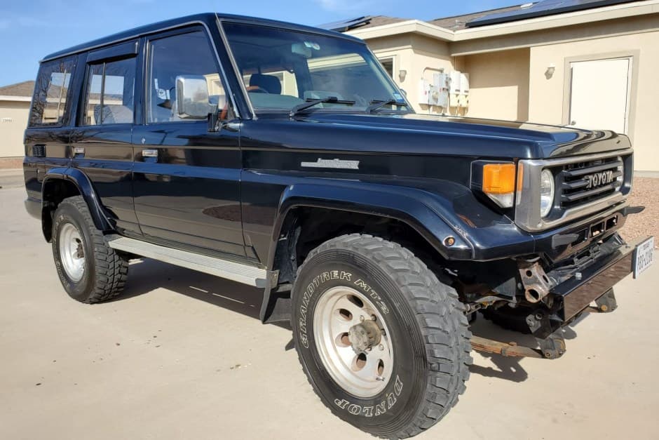 1991 Toyota Land Cruiser 70-Series sold for $14,750