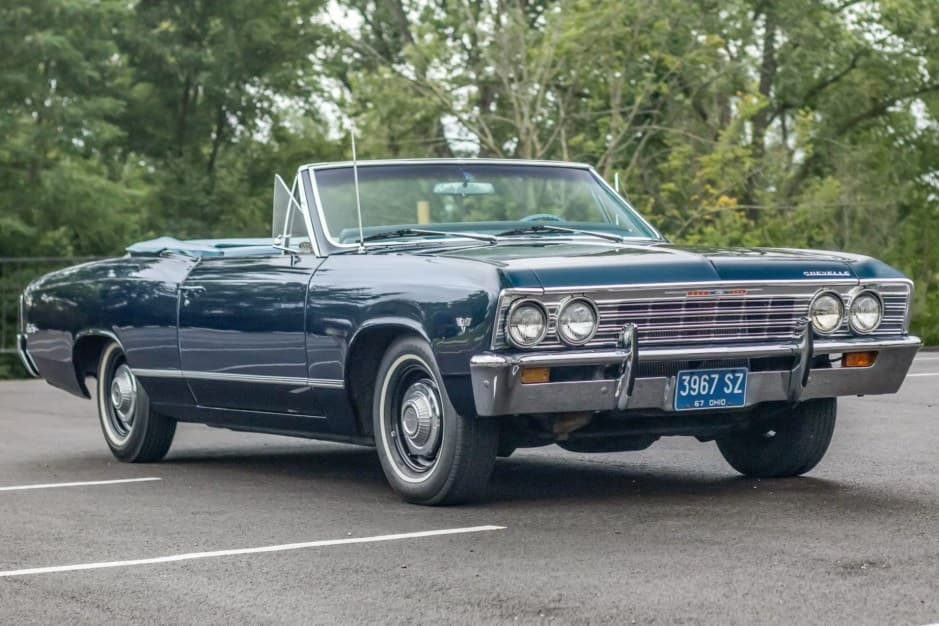 1967 Chevrolet Chevelle sold for $27,500