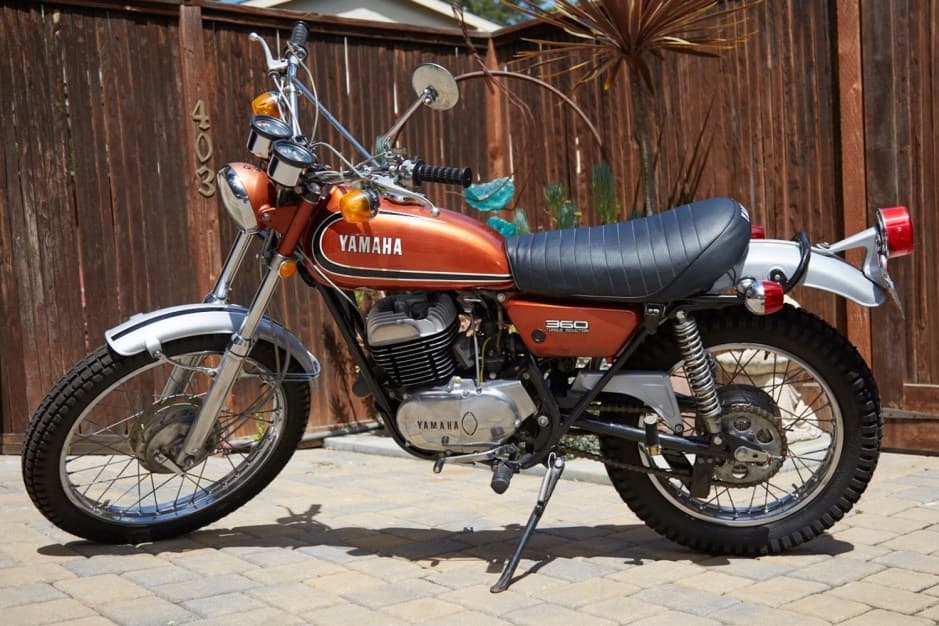 1973 Yamaha Enduro sold for $6,000