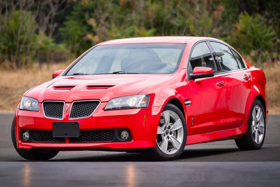 2008 Pontiac G8 sold for $20,103