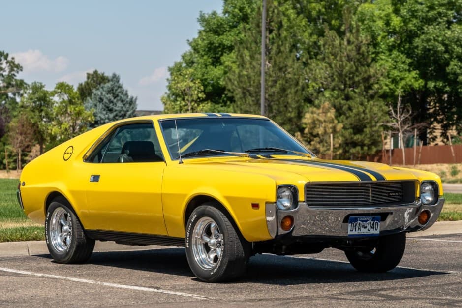 1969 AMC AMX sold for $29,900