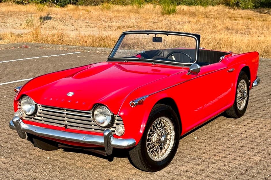 1965 Triumph TR4 sold for $12,250
