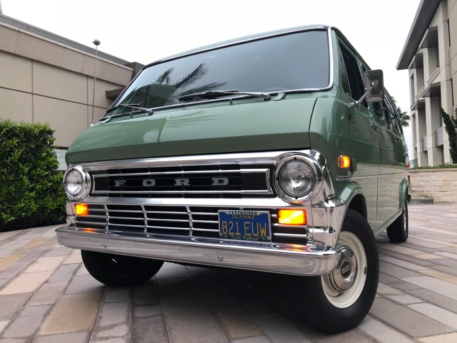 1972 Ford Econoline Van sold for $34,000