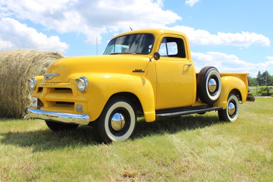 1954 Chevrolet Advance Design Pickup (1947-1955) sold for $16,750