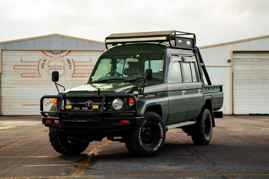 1997 Toyota Land Cruiser 70-Series sold for $42,000