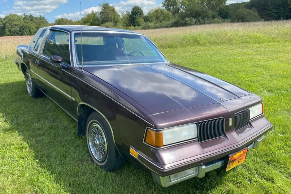 1987 Oldsmobile Cutlass sold for $9,600