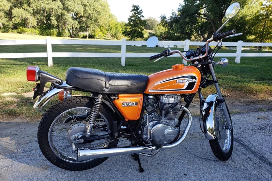 1974 Honda CB360 & CL360 sold for $3,250
