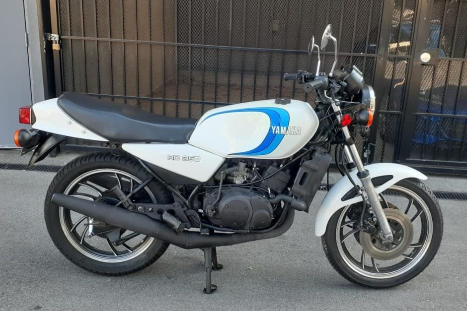 1981 Yamaha RD sold for $5,250