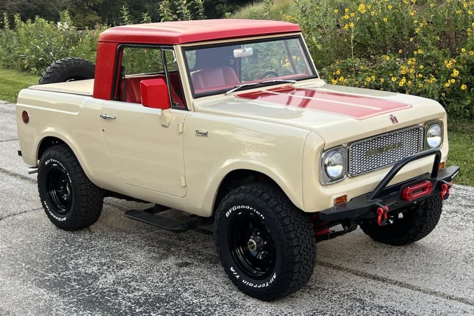 1968 International Harvester Scout sold for $62,500
