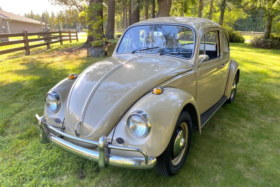 1967 Volkswagen Beetle (1958-1979) sold for $31,250