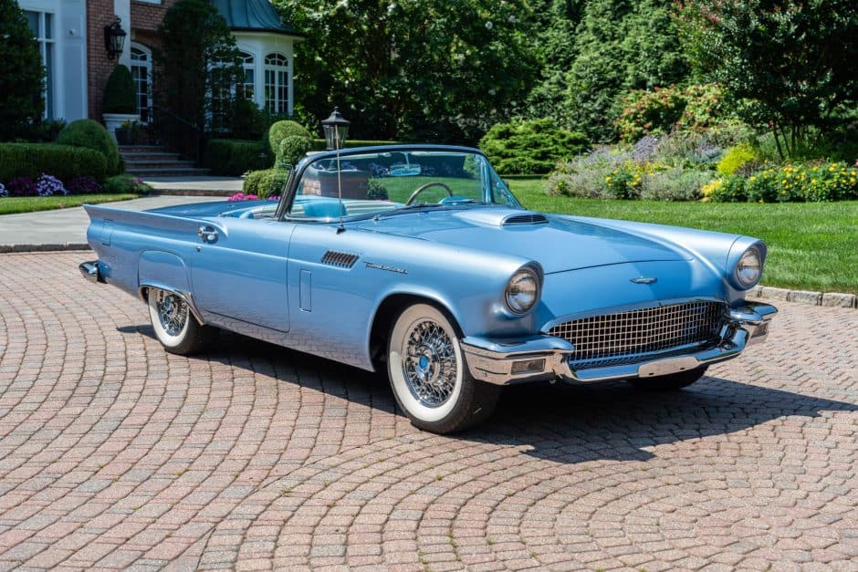 1957 Ford Thunderbird (1955-1957) sold for $115,000