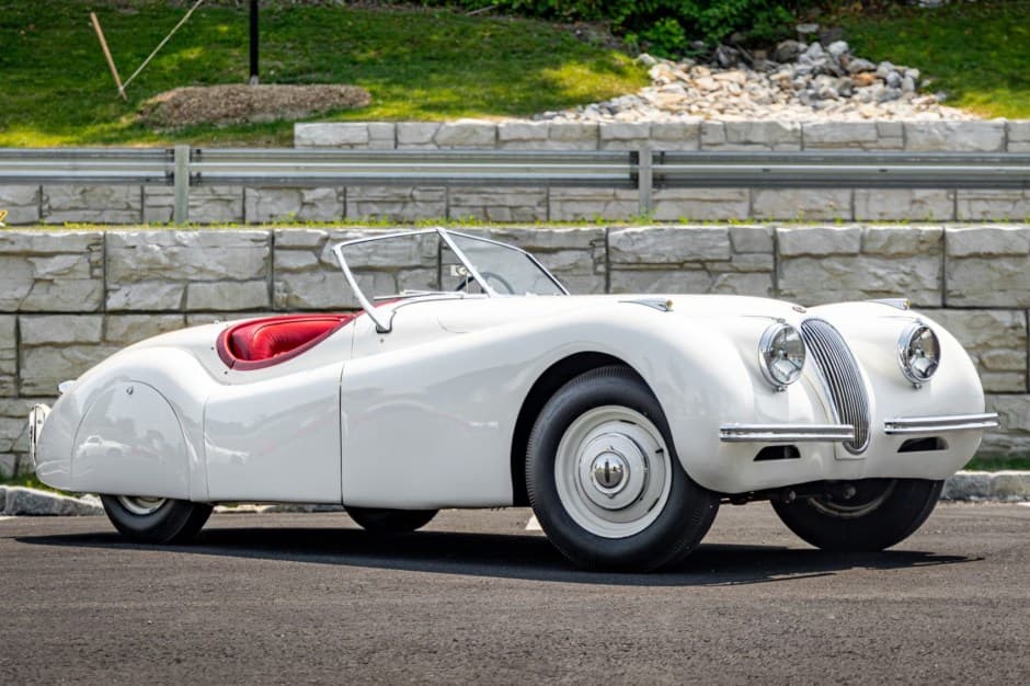 1950 Jaguar XK120 sold for $50,000