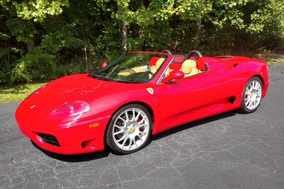 2001 Ferrari 360 sold for $83,500
