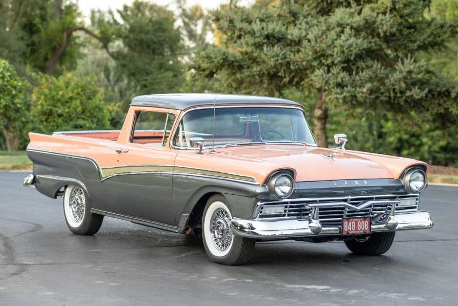 1957 Ford Ranchero sold for $85,000