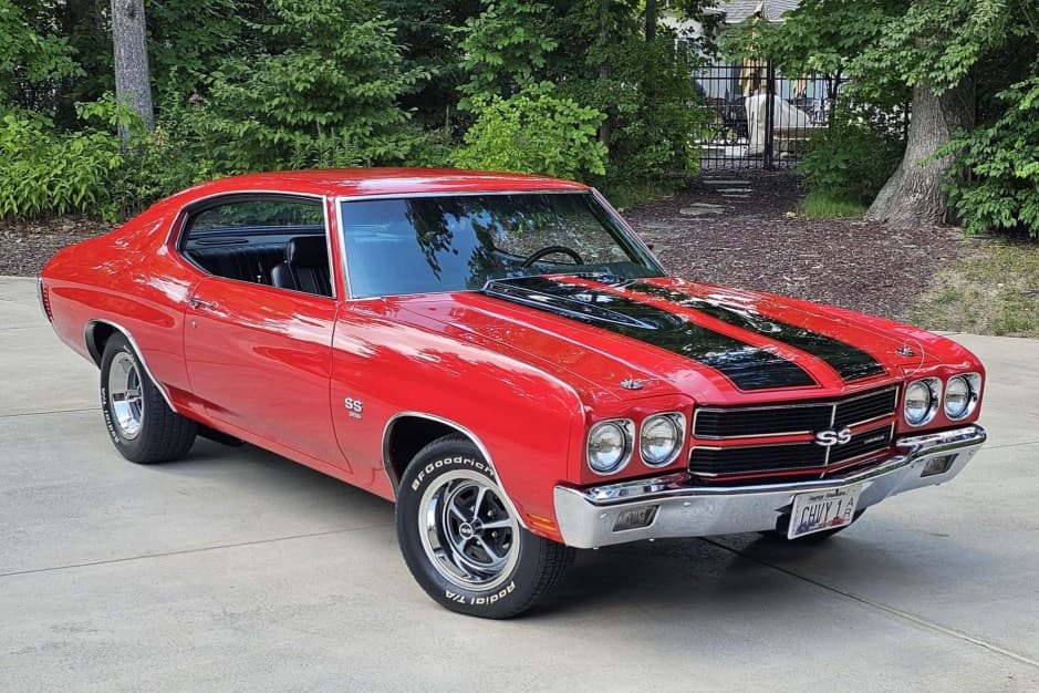 1970 Chevrolet Chevelle sold for $65,000