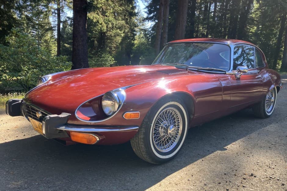 1973 Jaguar XKE Series III sold for $23,253