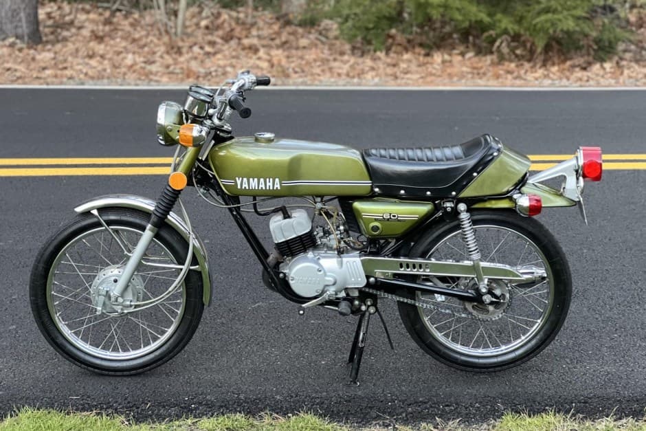 1974 Yamaha  sold for $4,600