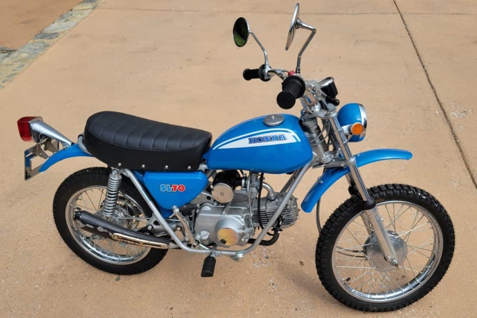 1971 Honda SL Motosport sold for $4,400