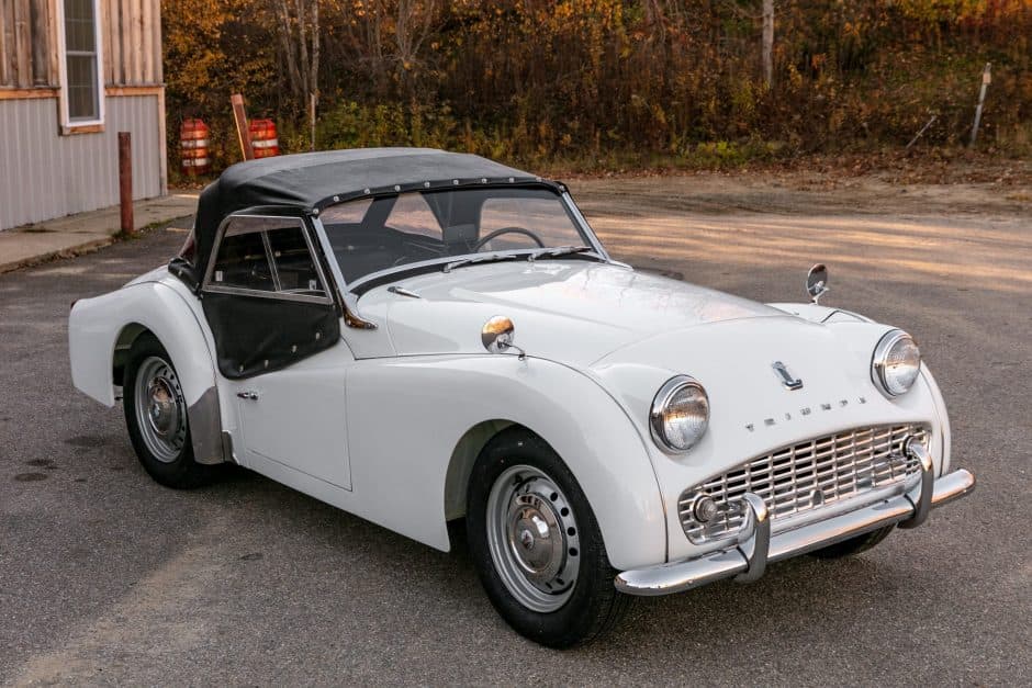 1961 Triumph TR3 sold for $40,250