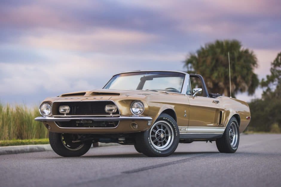 1968 Shelby Mustang GT350 & GT500 sold for $123,500