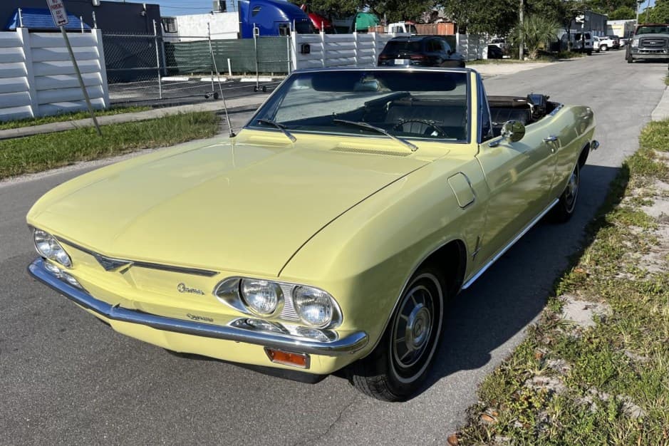1966 Chevrolet Corvair (1965-1969) sold for $11,250