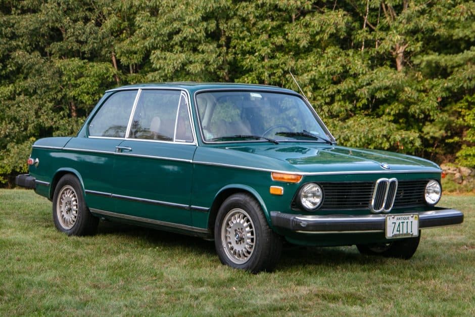 1974 BMW 2002tii sold for $20,250