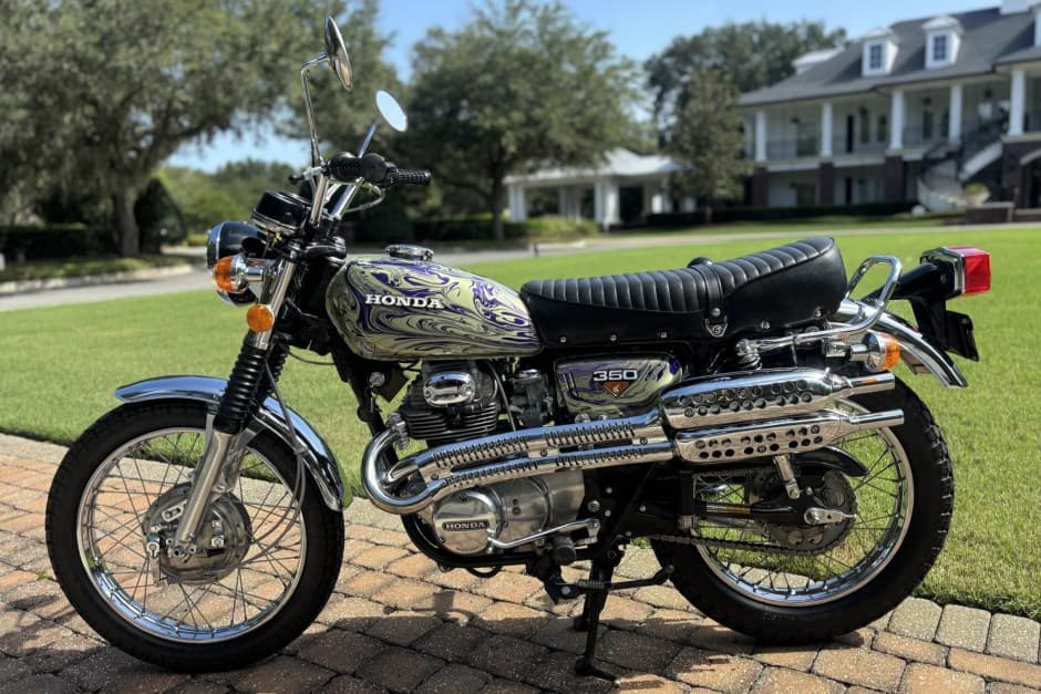 1972 Honda CB350 & CL350 sold for $13,150
