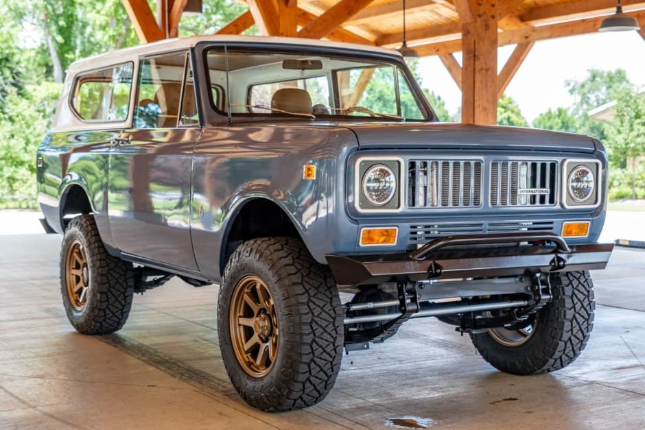 1975 International Harvester Scout sold for $95,000