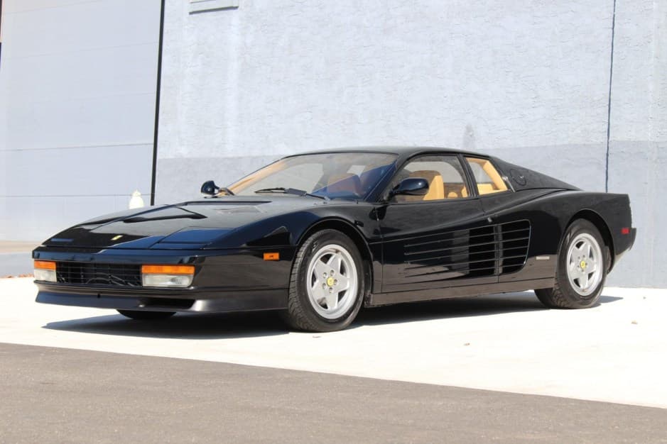 1989 Ferrari Testarossa sold for $108,000