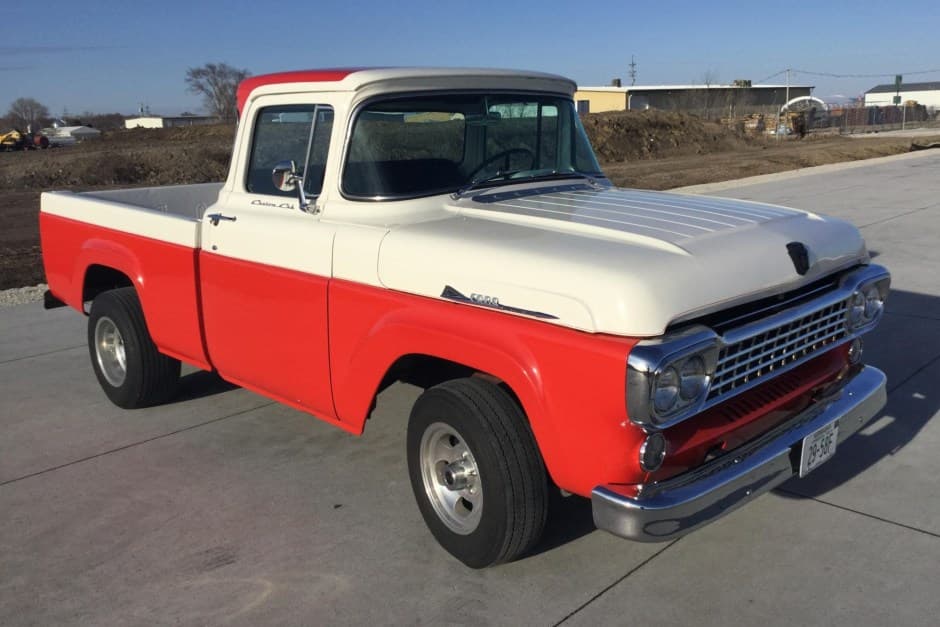 1958 Ford F-Series 1957-1960 sold for $22,250