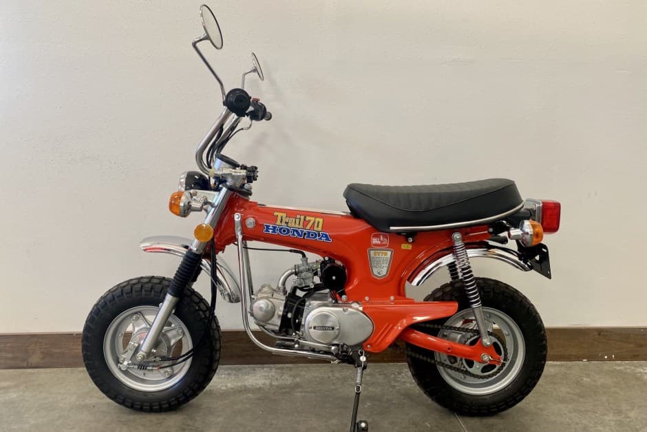 1976 Honda CT70 sold for $9,200