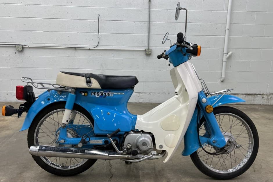 1982 Honda Step-Through Scooter sold for $2,600