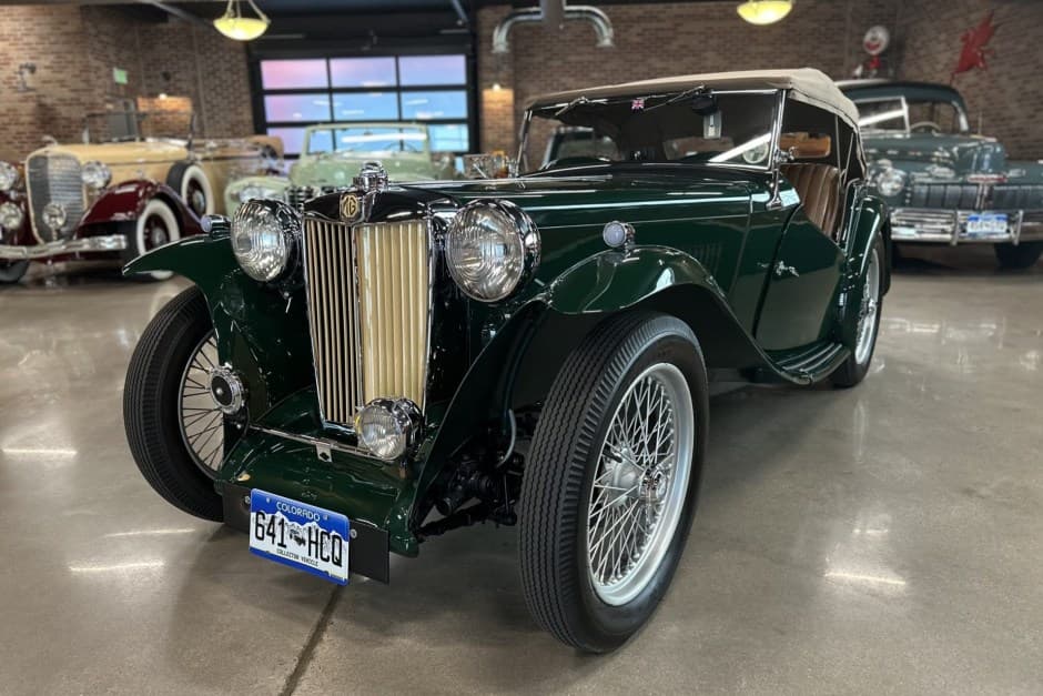 1948 MG TC sold for $26,500